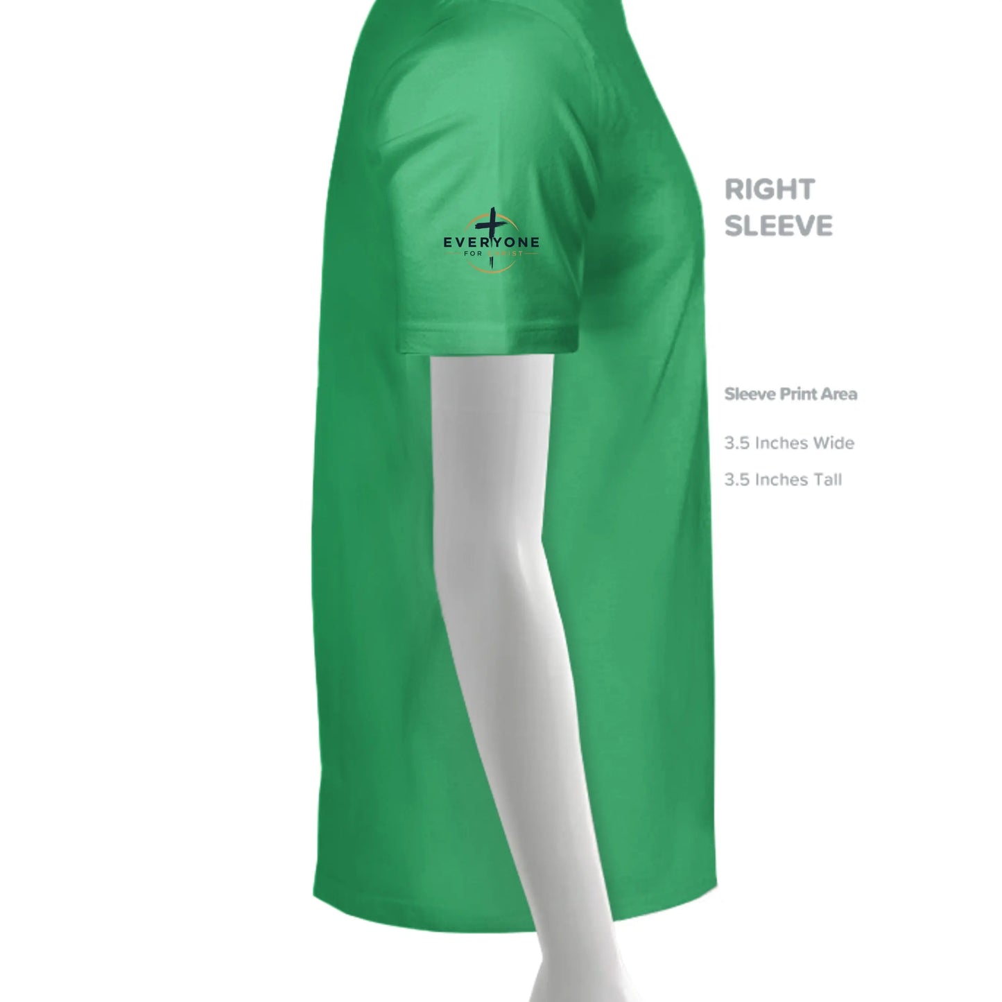 Synthetic Green - 3001C - SLEEVE_RIGHT